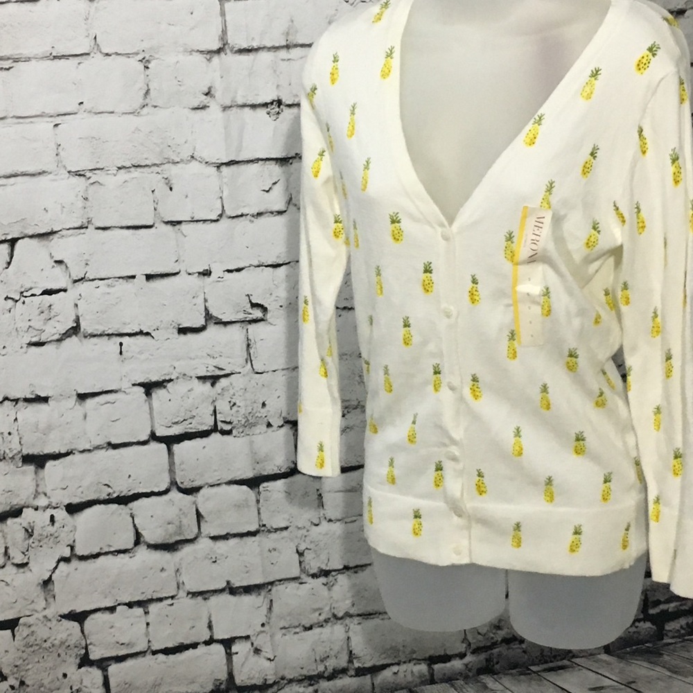 Pineapple cardigan